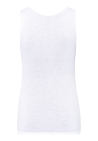 71375 Lace Delight Tank - 101 White